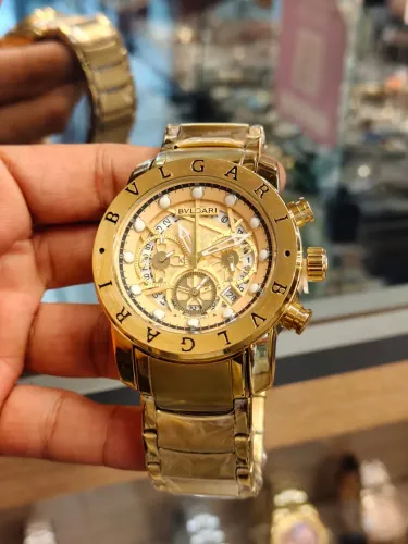 Relógio bvlgari funcional