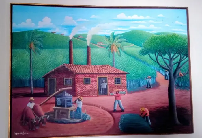 Nerival Rodrigues artista naif