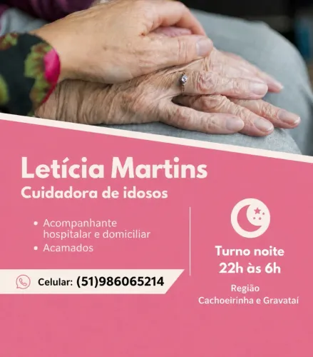 Cuidadora de Idosos 