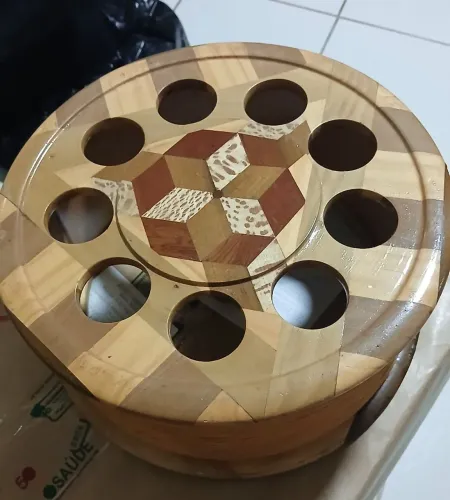 Carretilha Marchetada 12" + 3 mil fio 4 TK 4p asp