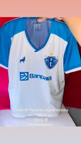 TODAS ESSAS BLUSAS DO PAYSANDU FEMININA