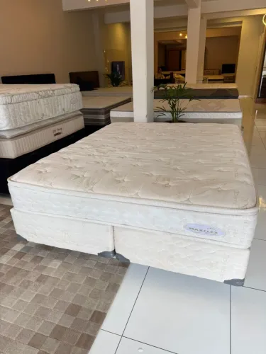 Cama de Casal MAXFLEX QUEEN SEMINOVO - Entrego!