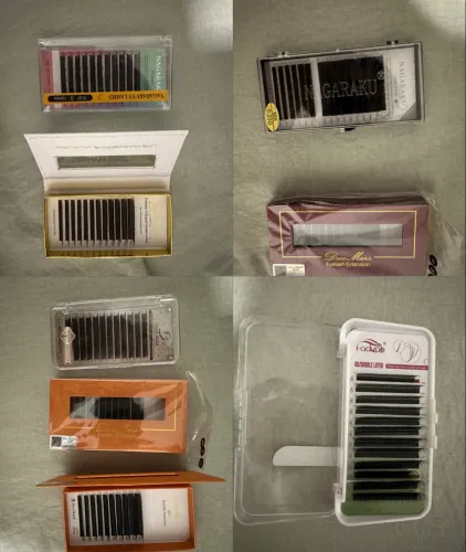 Vendo caixinhas de cílios.