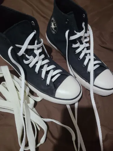 Tênis Converse All Star Chuck Taylor Preto Unissex Tamanho 40
