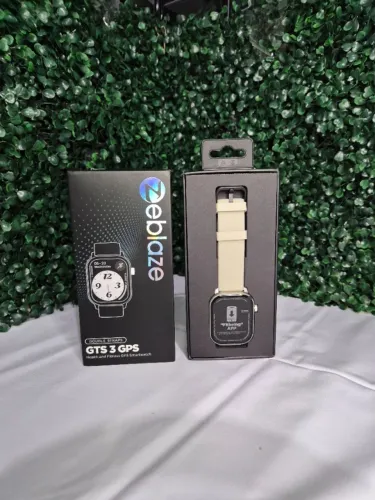 CORREDOR Smartwatch com GPS Zeblaze GTS 3 GPS + Pulseira brinde