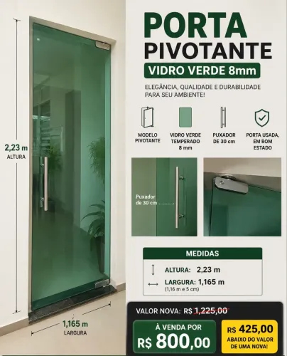 Porta de Vidro