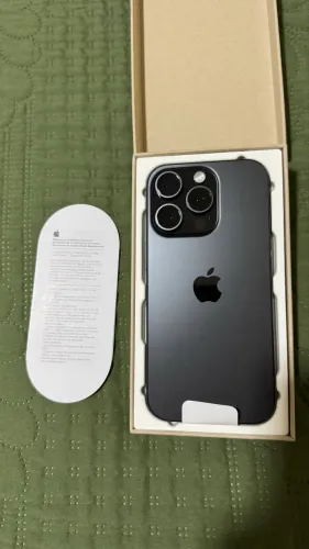 iPhone 16 Pro 256GB Titanium Black - Lacrado | 1 Ano de Garantia Apple