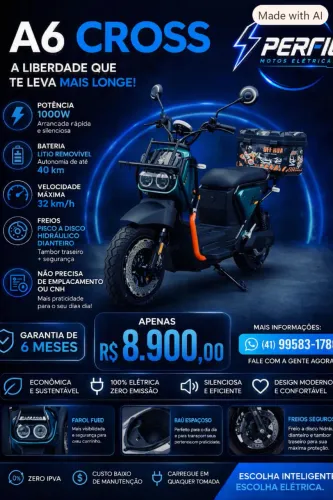 SCOOYTER A6 100W ELEYTRICA