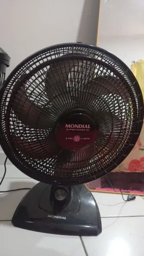 Ventilador mondial com defeito