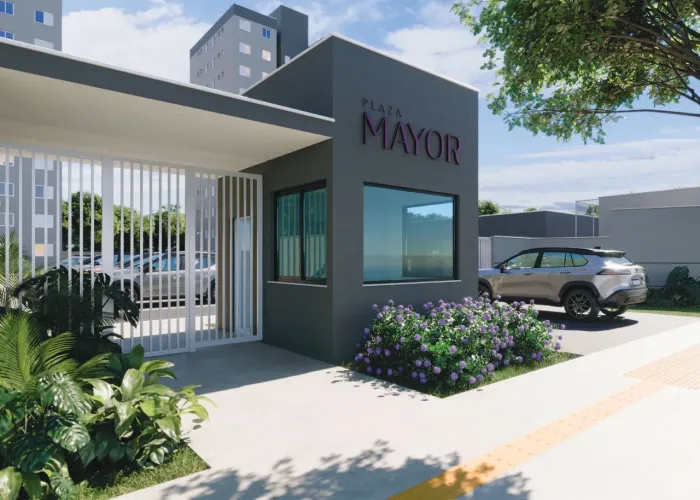 Apartamento na planta à venda no Edifício Plaza Mayor na região do bairro Todos Os Santos