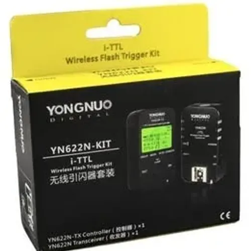 Kit Rádio Flash Yongnuo Yn622n + Yn622 Tx P/ Nikon
