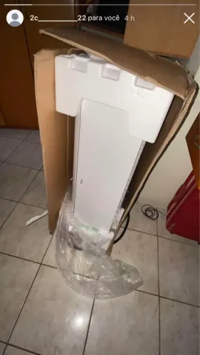 Vendo um ar-condicionado novo