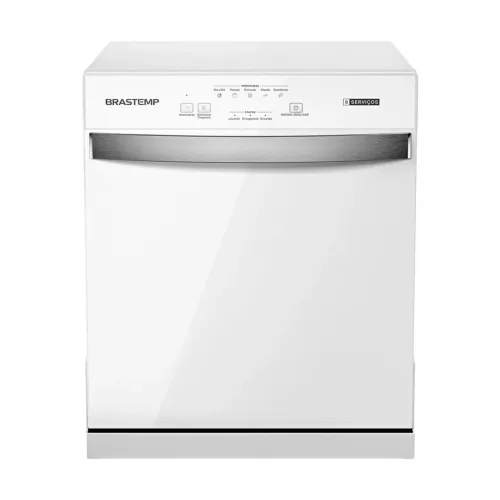 LAVA LOUÇAS BRASTEMP - BRANCA 8 SERVIÇOS 