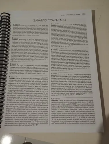 QUESTÕES DA OAB COMENTADA