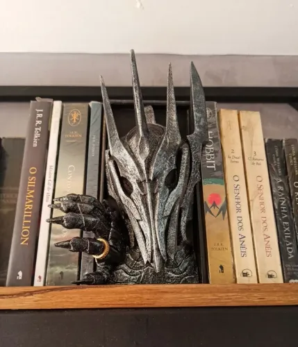 Aparador de Livros Sauron (Senhor dos Anéis) - Suporte Geek