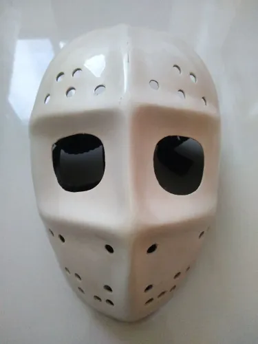 Máscara Jason Voorhees. Sexta feira 13. Figura terror. Friday 13th