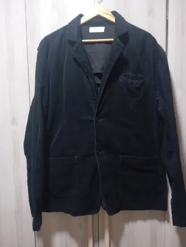 Blazer Osklen Original em Veludo Cotelê Preto 