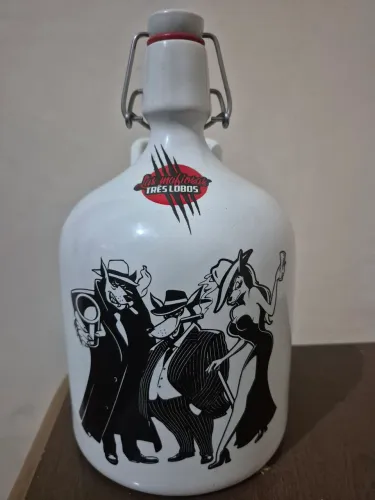 Growler cerâmica tres lobos
