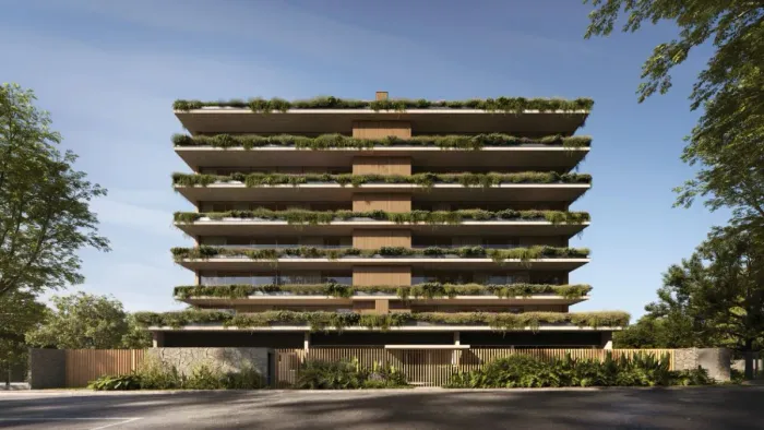 Apartamento a venda estilo casas suspensas no Pio Corrêa em Criciúma