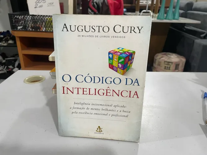 Livro O código da Inteligência Augusto Cury