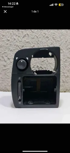 Moldura botão farol gol Gti retrovisor elétrico
