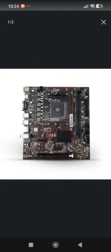 placa mae a320 para ryzen am4 duex