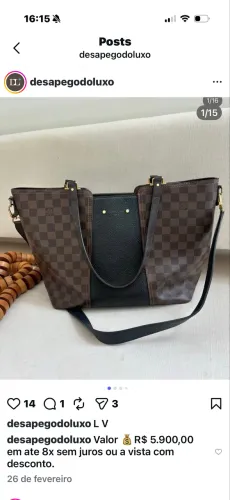 Louis Vuitton Jersey Ebene