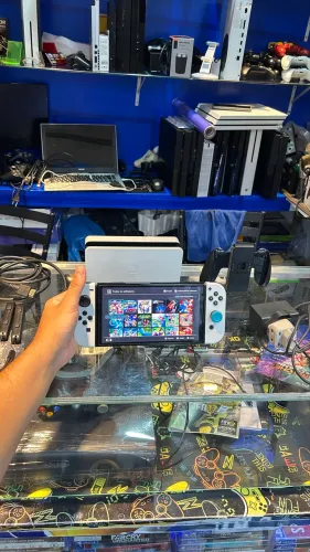 Nintendo Switch Oled 256Gb Loja Física Garantia Parcelo Troco