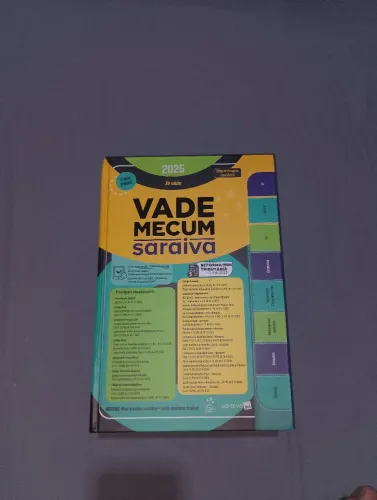 Vade Mecum Saraiva 2025 (39ª Edição) - Sem Grifos, Impecável