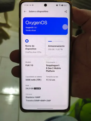 (Oferta) oneplus ace pro 2 24gb/1tb