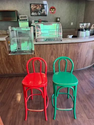 Banquetas Bistrô em Madeira