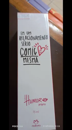 PERFUME HUMOR PRÓPRIO 75 ML NATURA