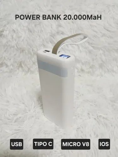 Bateria portátil - power bank 20.000mA