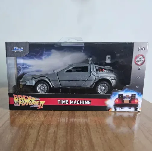 De Volta Para o Futuro Delorean Time Machine - Jada Toys 1/32