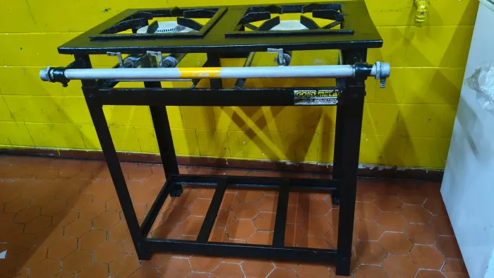 Fogão Industrial 2 Bocas - Ideal para Lanchonete e Restaurante