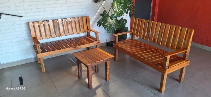 Jogo bancos namoradeira