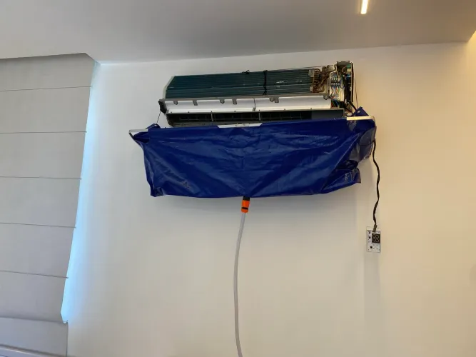 Manutenção em ar-condicionado 