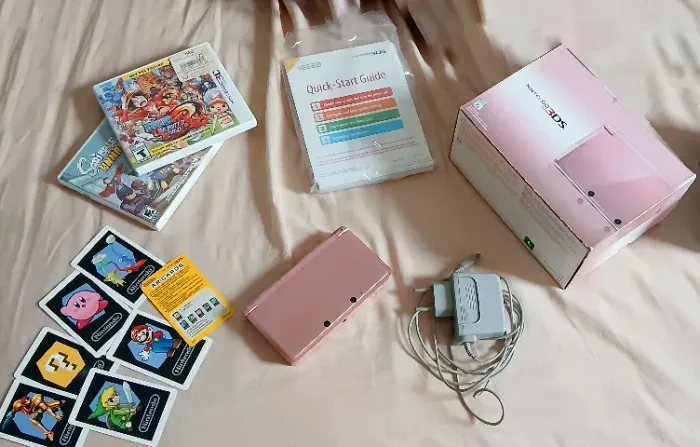 Nintendo 3DS Old Completo + 2 Jogos - Bloqueado Perfeitas Condições