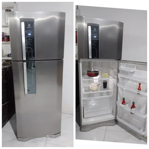 Geladeira inverter semi nova 450 litros 1200 vim buscar