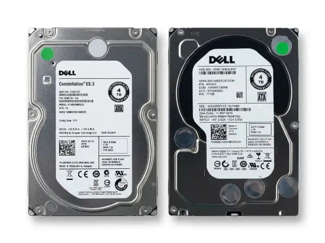 2 HDs Server Dell Enterprise Class 4TB SATA 7.2K (Seagate/WD) - 100% - Testados no Crystal