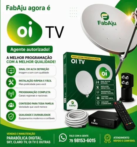 Vendas e manutenção de antenas