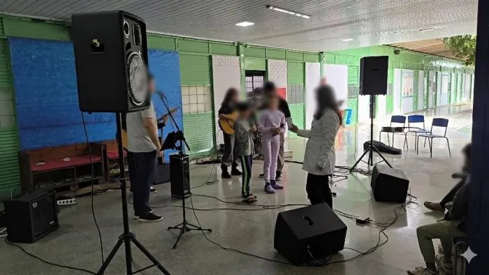 SoundWave Som para shows e eventos de pequeno e médio porte.