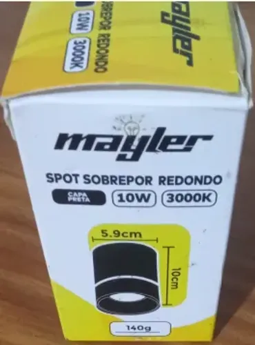 SPOT SOBREPOR REDONDO
