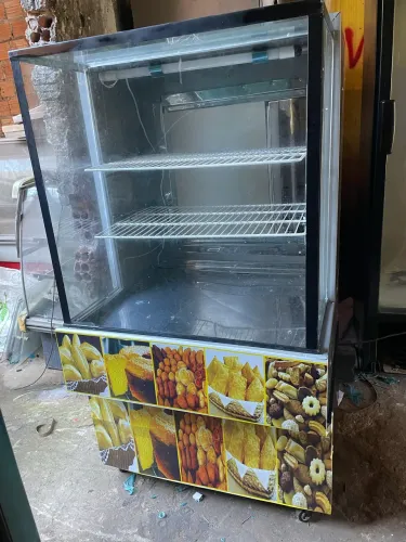 Expositor de pão padaria