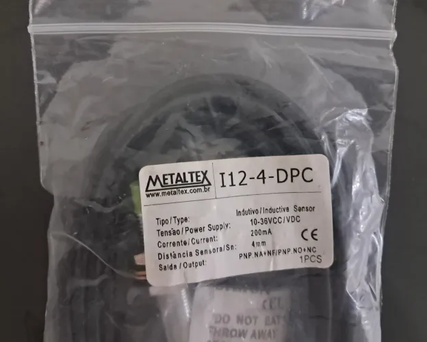 Sensor Indutivo Metaltex 