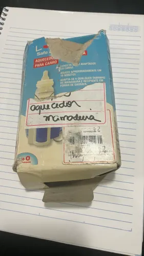 Aquecedor veicular de mamadeira