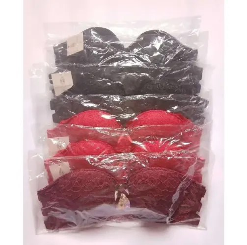Kit com 6 Sutiã Tomara Que Caia. Tamanho P. Com Bojo.Confira ao tamanho antes.Última foto.