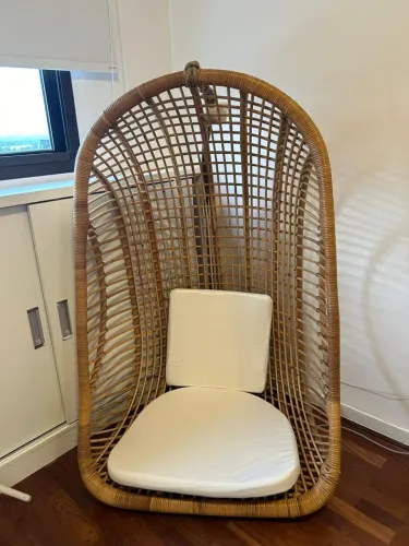 Cadeira Pendente Balanço - bambu