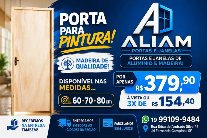 Portas de madeira excelente qualidade e completas!