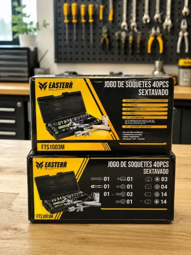 Kit soquetes com 40 Pçs